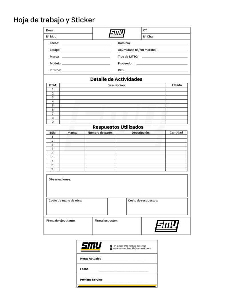 SMV - Servicios Mecánicos Viales